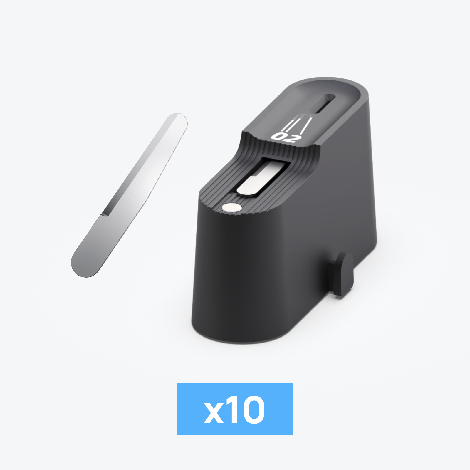 Long Blade With Safety Dispenser