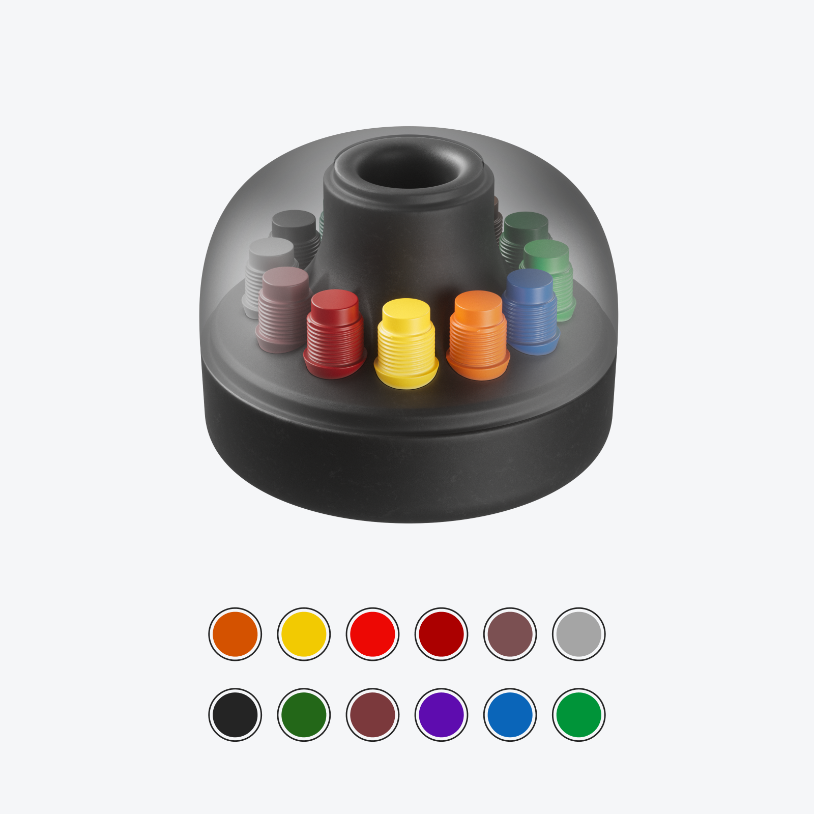 NeoStand Colorful-Colorful desk organizer for NeoPencil by HOZO