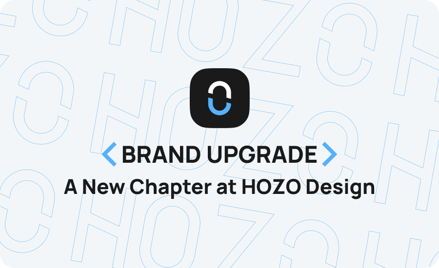 Brand Upgrade: A New Chapter at HOZO Design