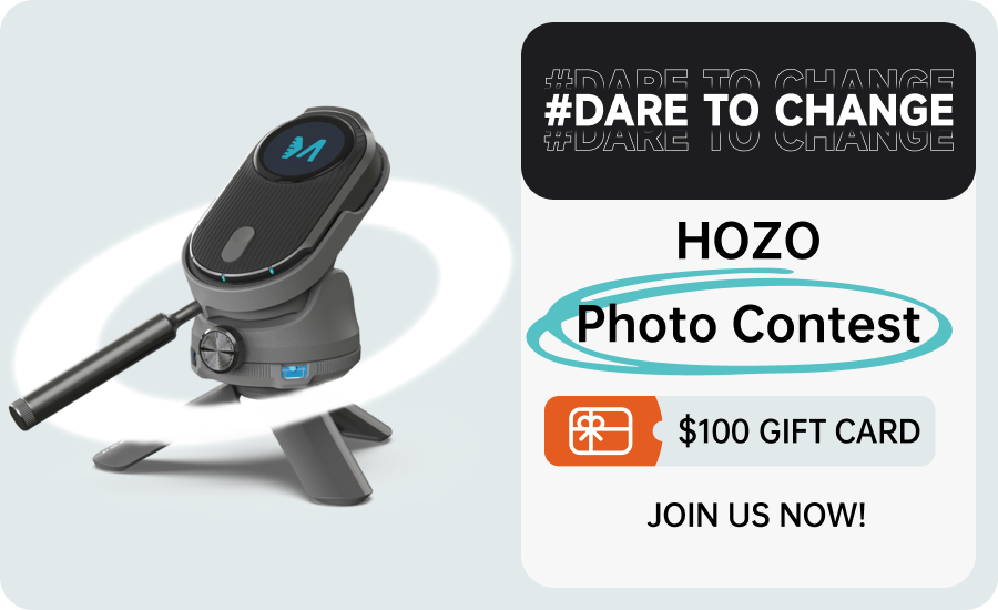 2022 [#Dare to change]---HOZO Photo contest, your words matter!