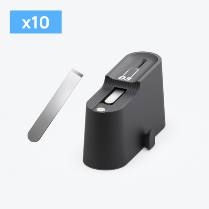 Chisel Blade With Safety Dispenser