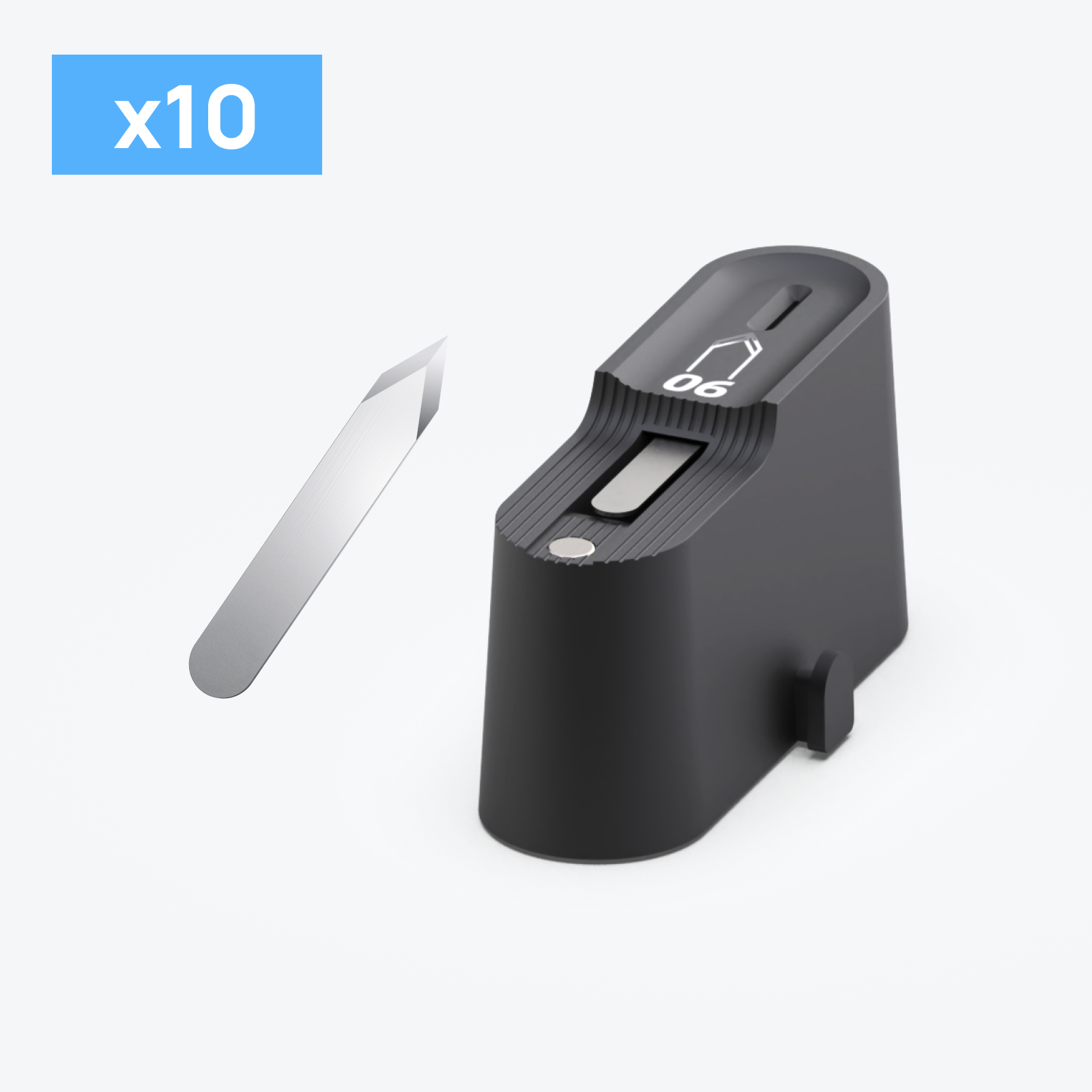 Double Edge Blade With Safety Dispenser