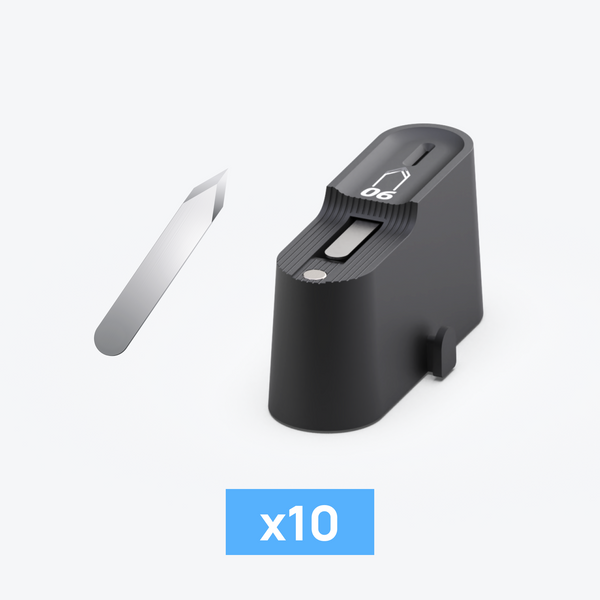 Double Edge Blade With Safety Dispenser