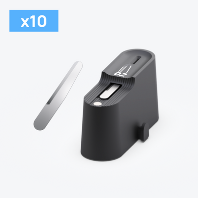 Long Blade With Safety Dispenser