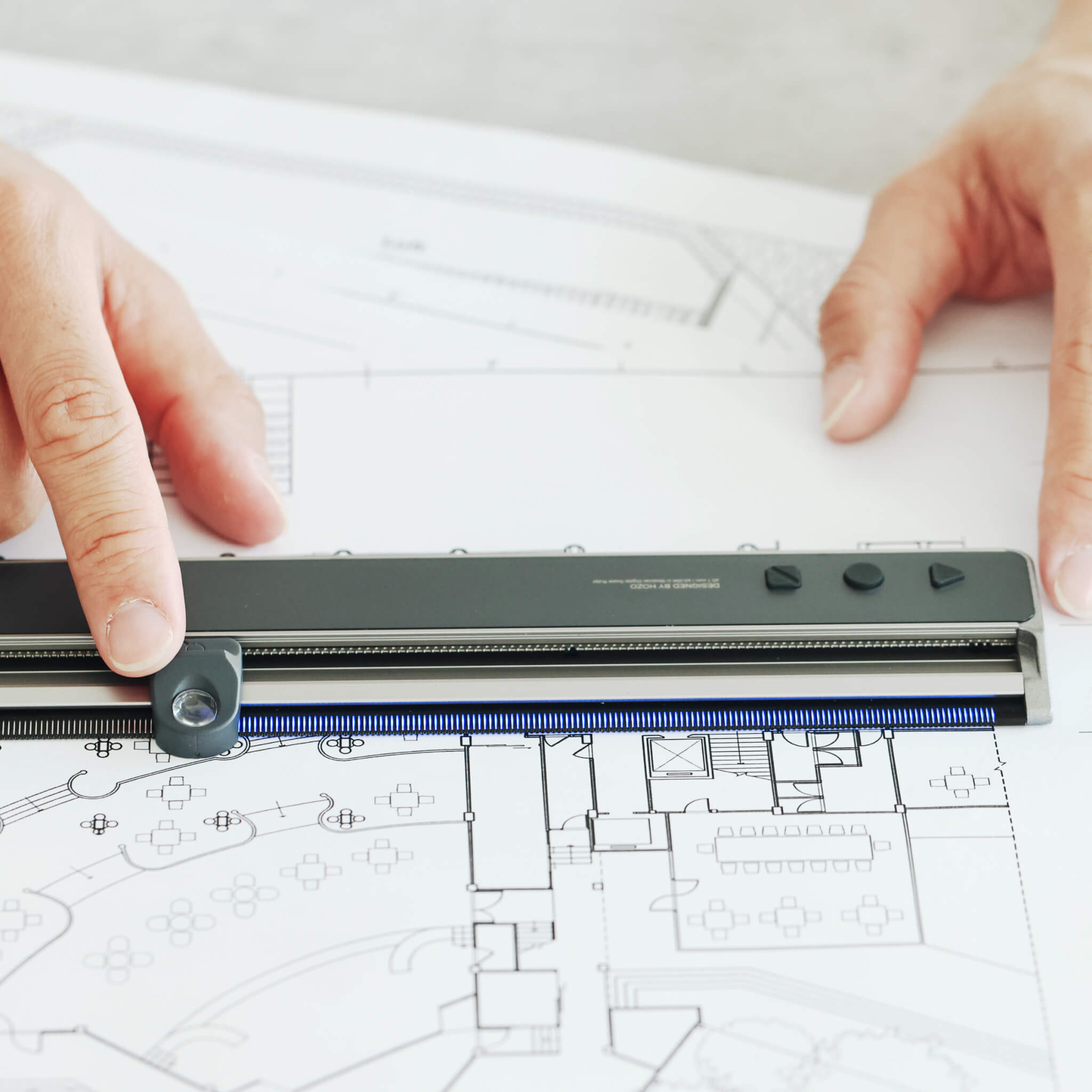 NeoRuler: Smart Digital Measuring Scale Ruler – HOZO Design