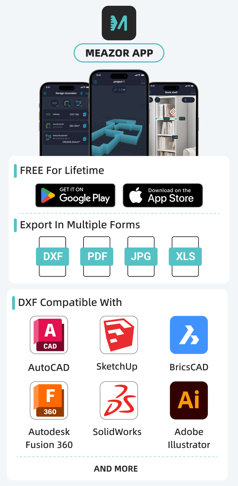 M-Cube: Modular Laser Level & Measuring Scale Ruler - HOZO Design