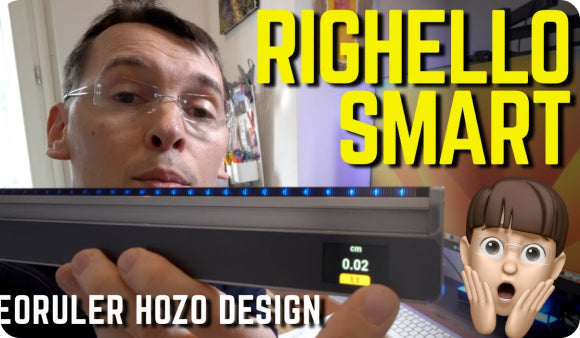 Hozo Smart Ruler NeoRuler: Smart Digital Measuring Scale Ruler - HOZO Design