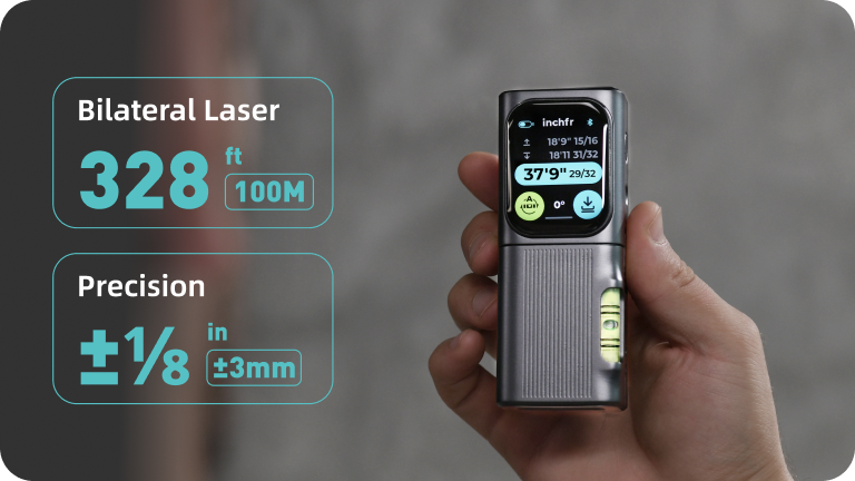 M-Cube: Modular Laser Level & Measuring Scale Ruler - HOZO Design