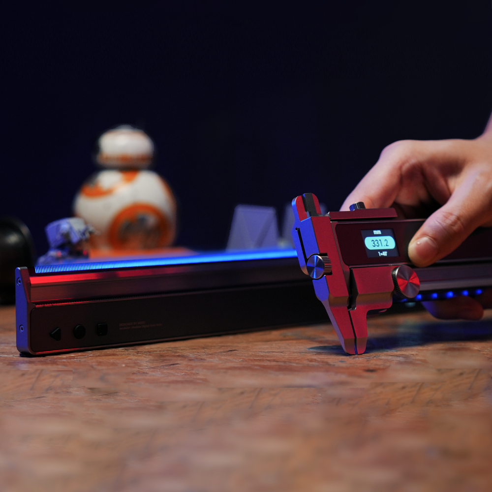 M-Cube: Modular Laser Level & Measuring Scale Ruler – HOZO Design