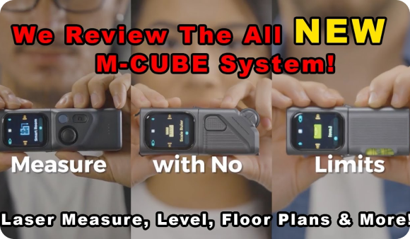 M-Cube: Modular Laser Level & Measuring Scale Ruler - HOZO Design