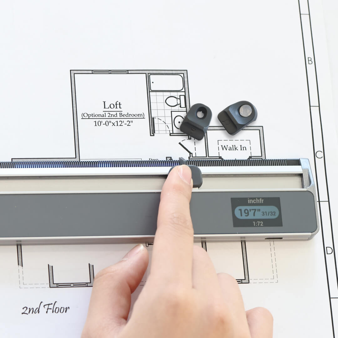 NeoRuler Premium Combo: Digital Measuring Scale Ruler – HOZO Design