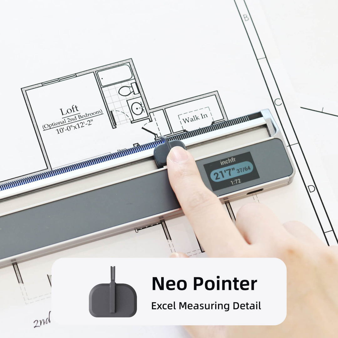 NeoRuler Digital Scale Rulers and Accessories | HOZO
