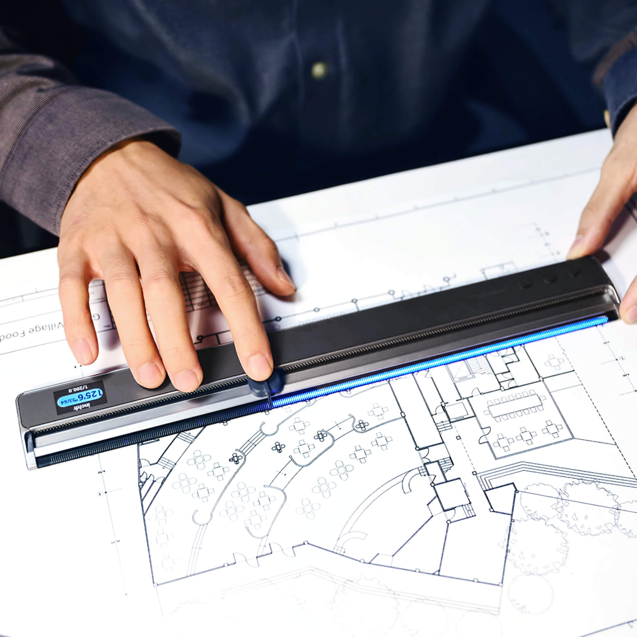 NeoRuler Premium Combo: Digital Measuring Scale Ruler - HOZO Design