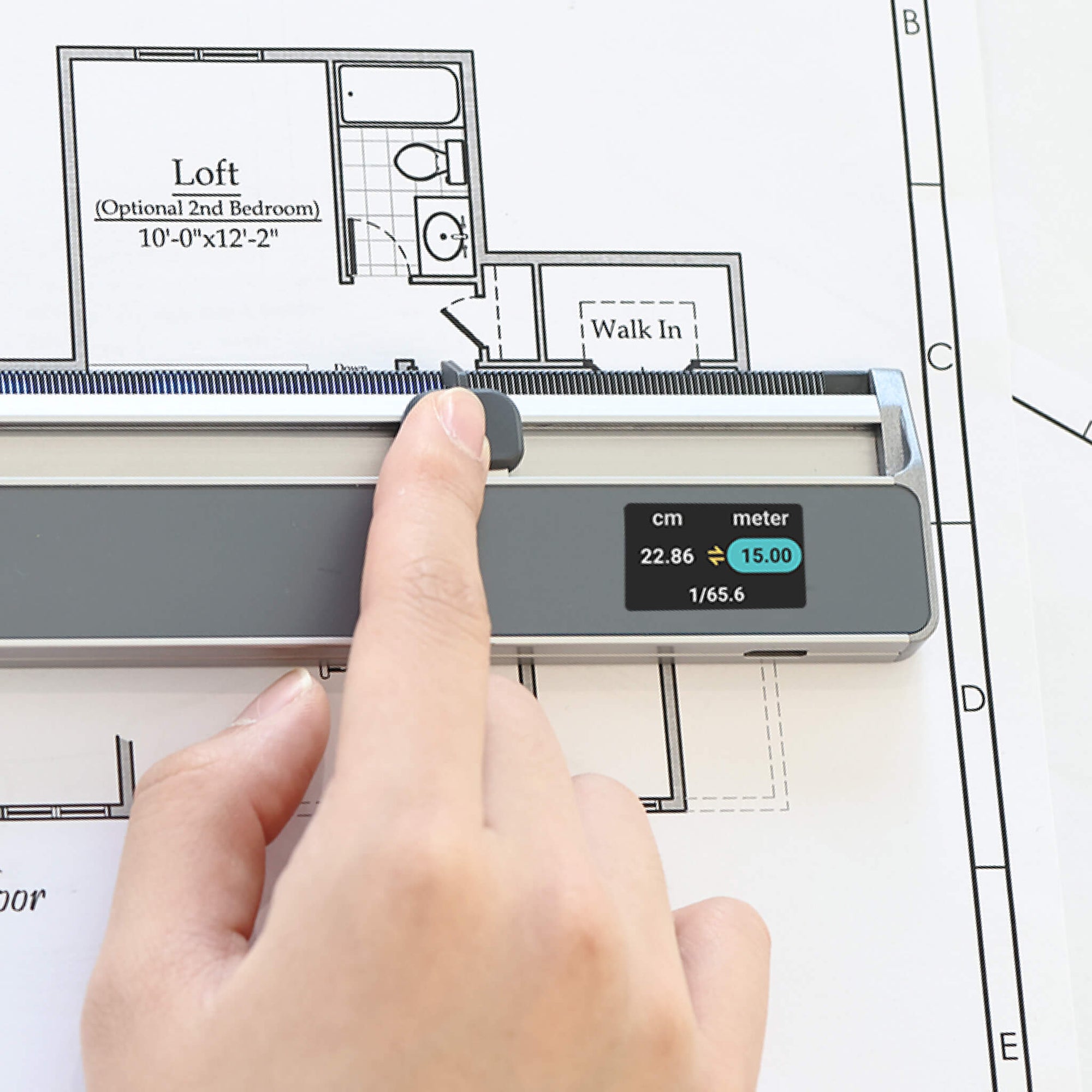 NeoRuler | Digital Rolling Ruler for Precision Measurement by Hozo ...