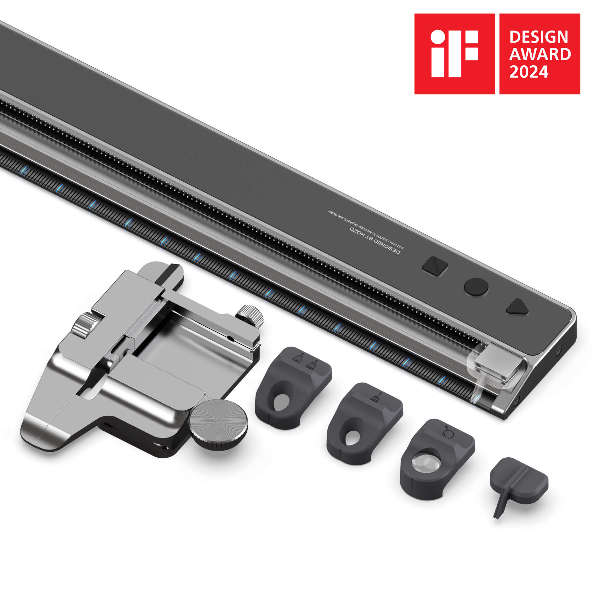 Hozo Smart Ruler NeoRuler Premium Combo: Digital Measuring Scale Ruler - HOZO Design