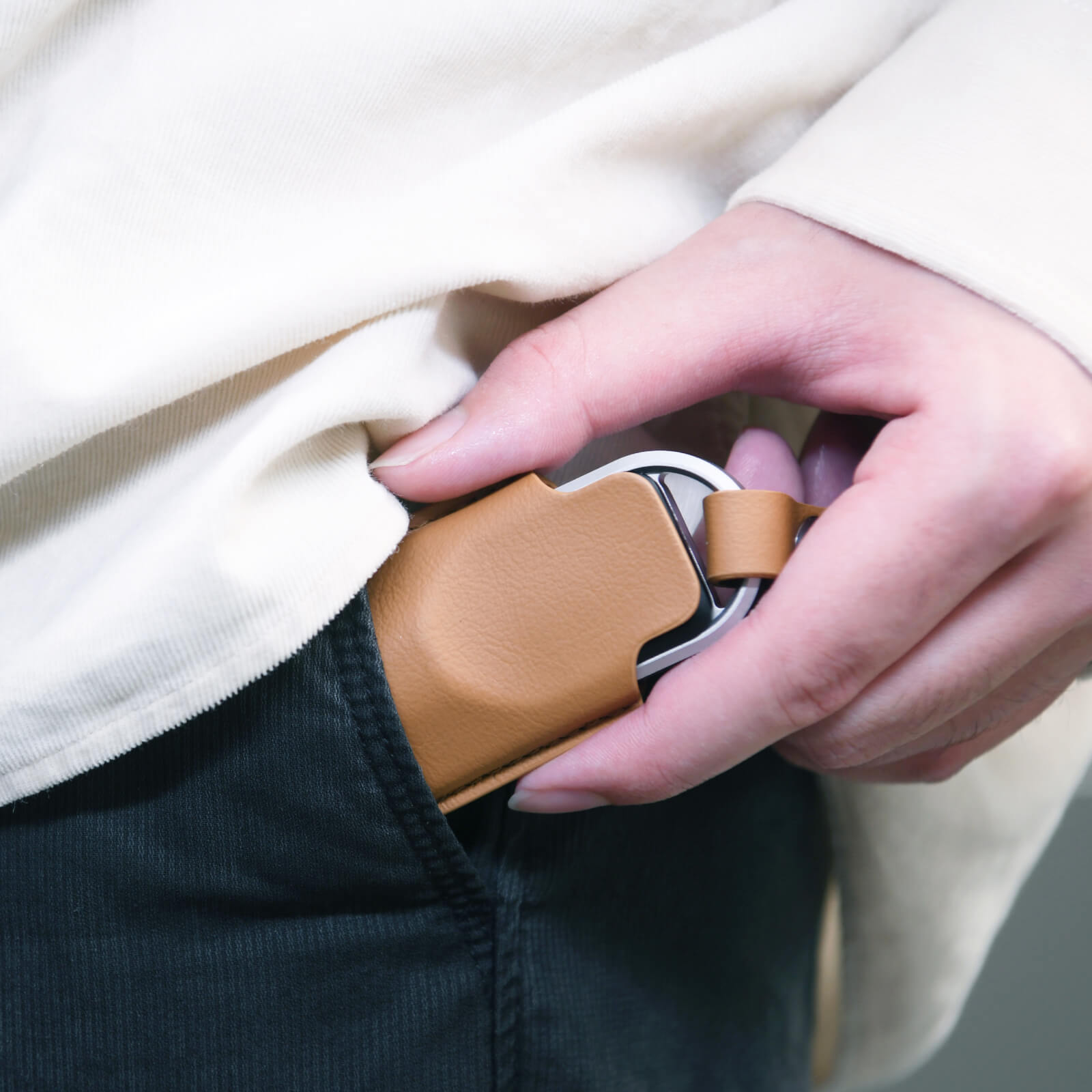 NeoRulerGO Brown Leather Case