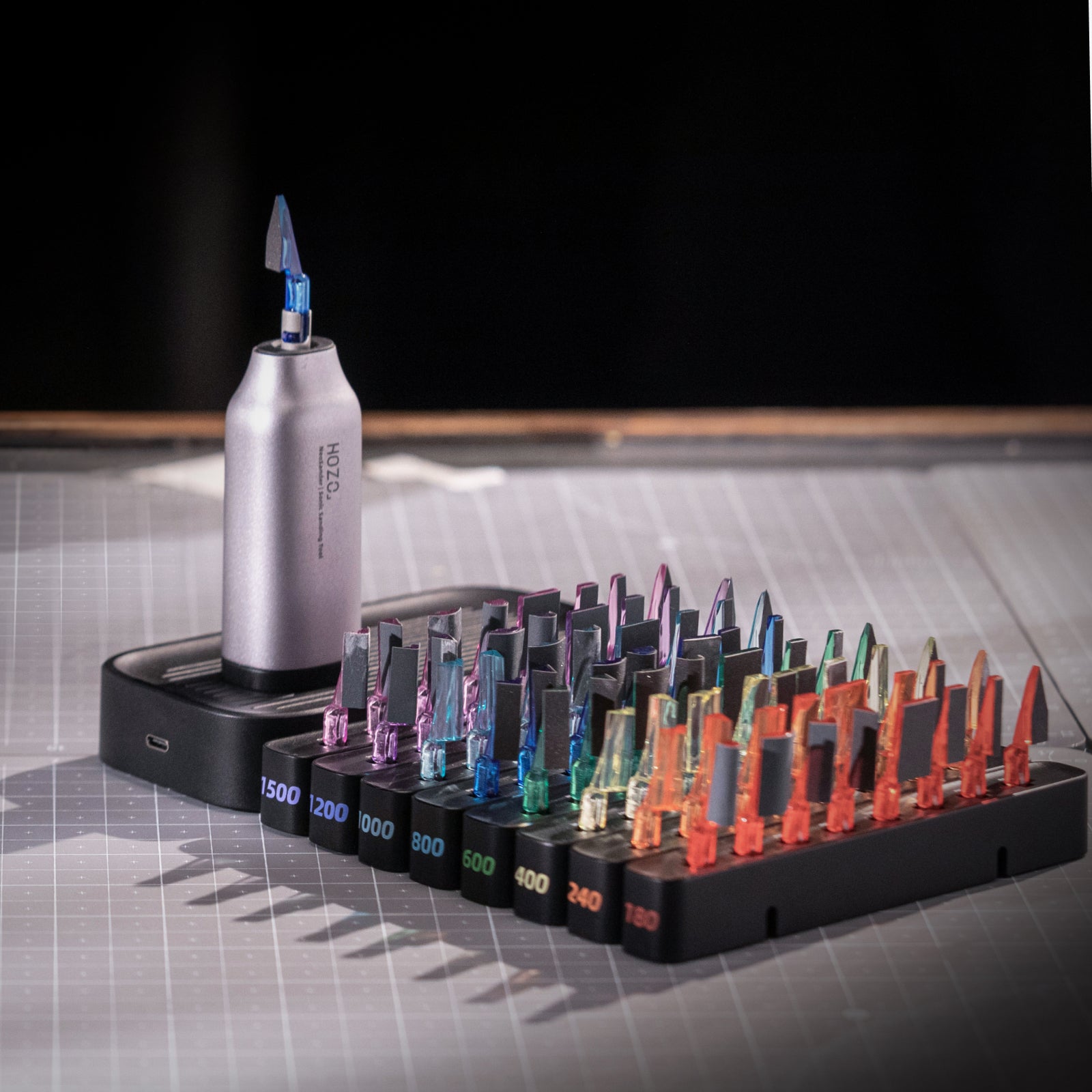 64pcs multicolored Sanding Head Collection