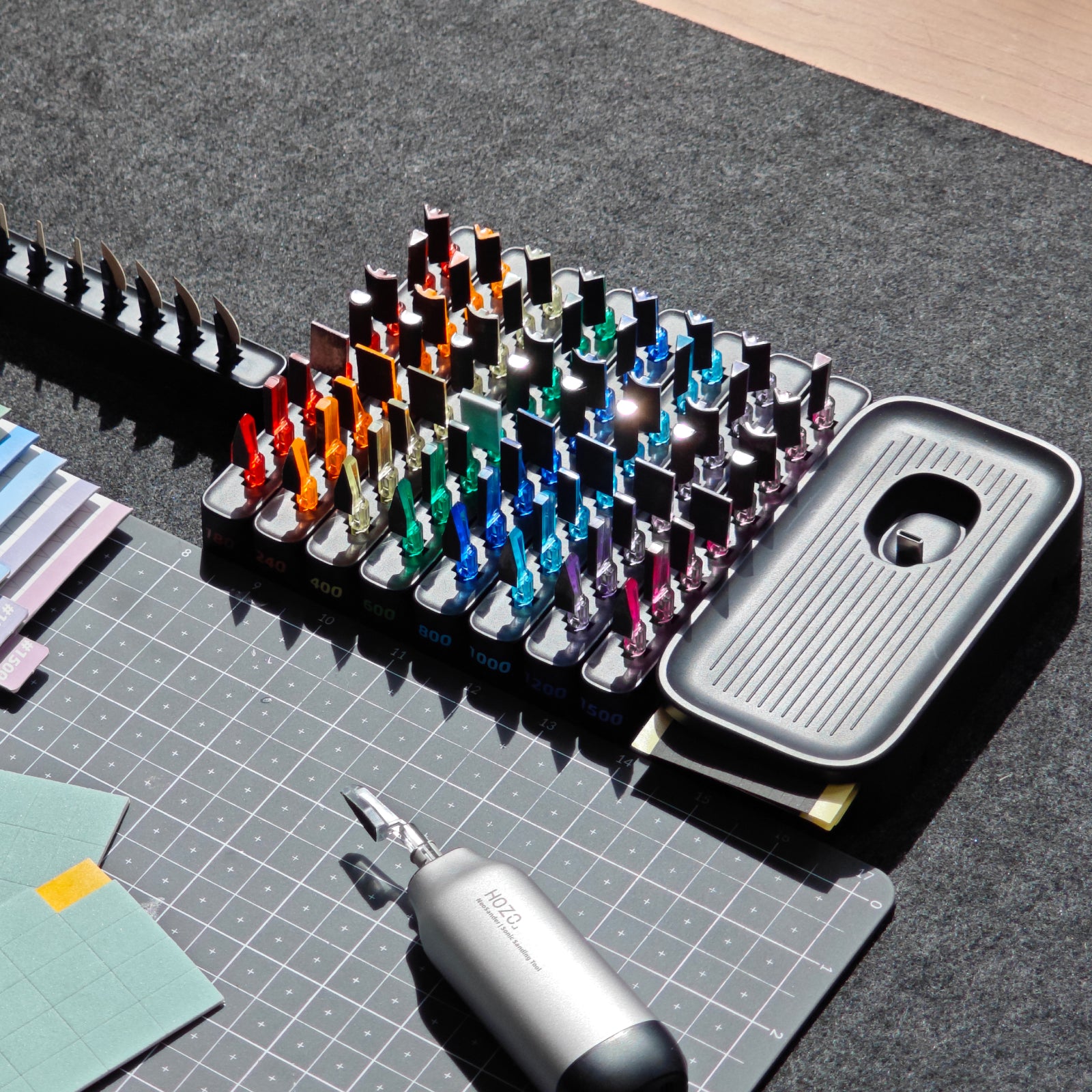 64pcs Multicolored Sanding Head Collection – HOZO