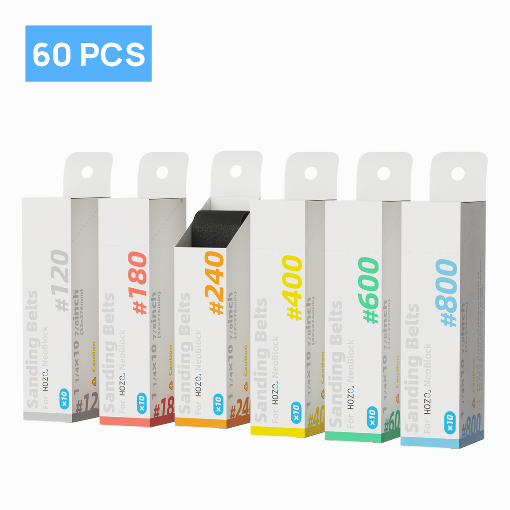 Sanding Belt Set (60pcs)-Sanding Accessories for 3D Print