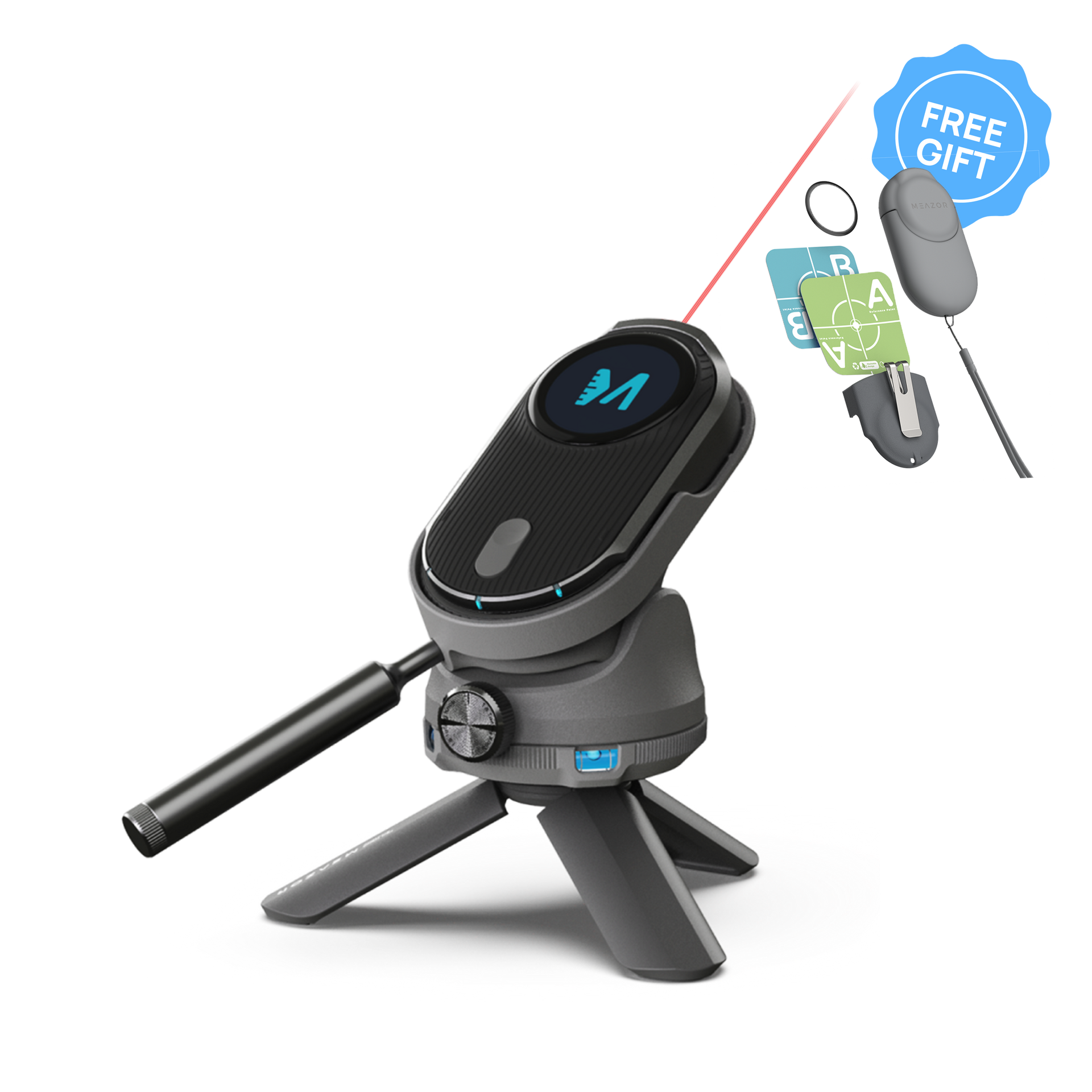 MEAZOR 3D Premium Combo 3Dレーザーメジャー MEAZOR 3D Premium Combo | Complete 3D Measuring & Planning