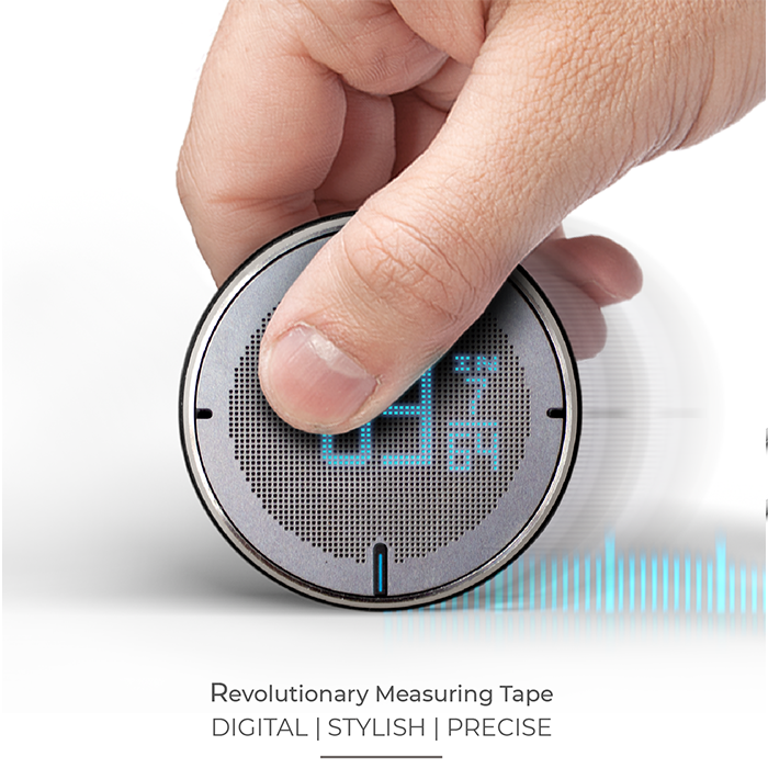 Digital best sale rolling ruler